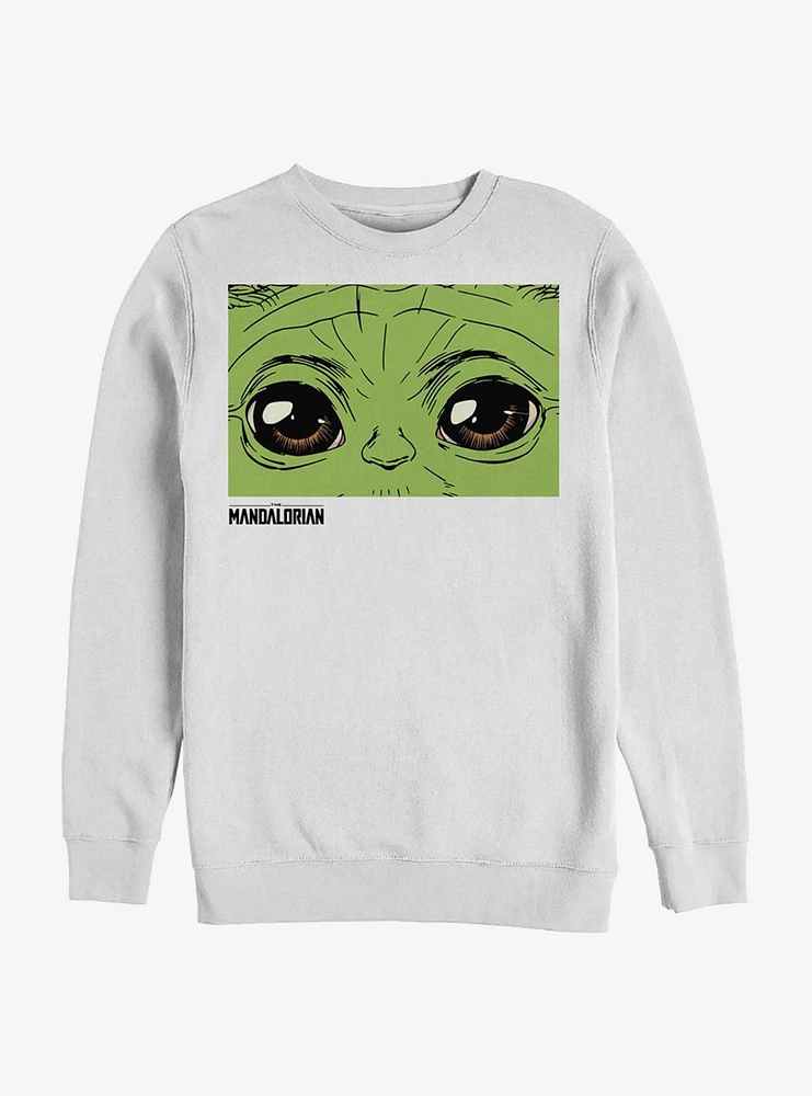 Star Wars The Mandalorian Child These Eyes Crew Sweatshirt