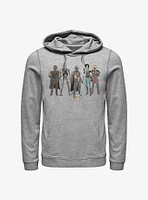 Star Wars The Mandalorian Child And Friends Hoodie