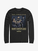 Star Wars The Mandalorian Bounty Hunter's Guild Long-Sleeve T-Shirt