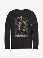 Star Wars The Mandalorian Signed Up Long-Sleeve T-Shirt