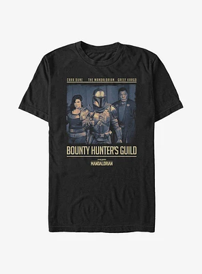 Star Wars The Mandalorian Bounty Hunter's Guild T-Shirt