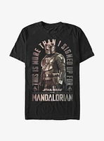 Star Wars The Mandalorian Signed Up T-Shirt