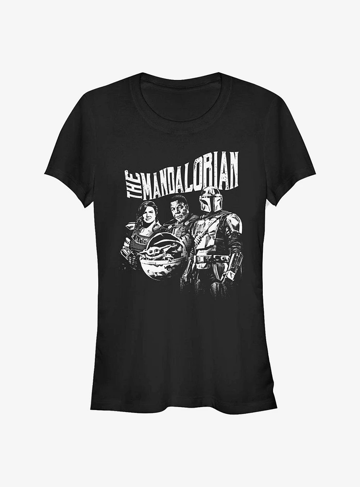 Star Wars The Mandalorian Hunter's Guild Girls T-Shirt