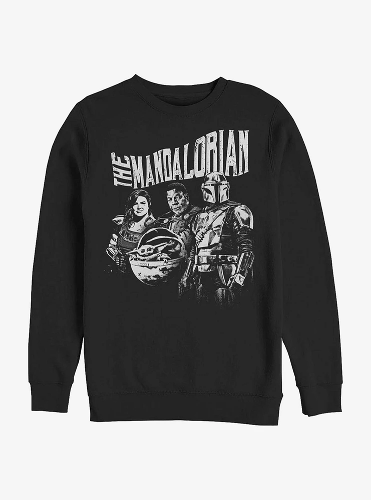 Star Wars The Mandalorian Hunter's Guild Crew Sweatshirt