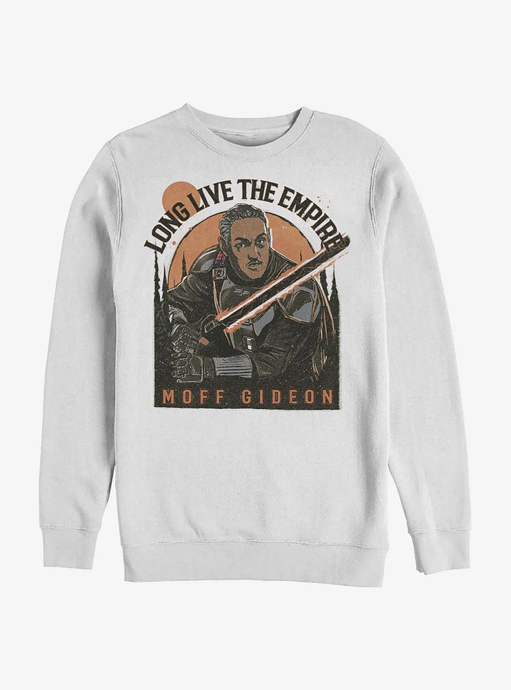 Star Wars The Mandalorian Long Live Empire Gideon Crew Sweatshirt