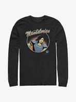 Star Wars The Mandalorian Cara Dune Circle Long-Sleeve T-Shirt