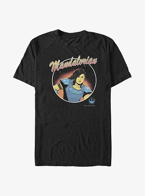 Star Wars The Mandalorian Cara Dune Circle T-Shirt