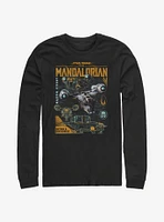 Star Wars The Mandalorian Razor Line Long-Sleeve T-Shirt