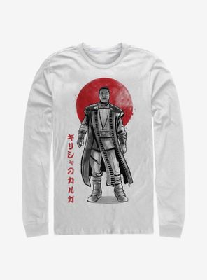 Star Wars The Mandalorian Sumi-E Ink Greef Long-Sleeve T-Shirt