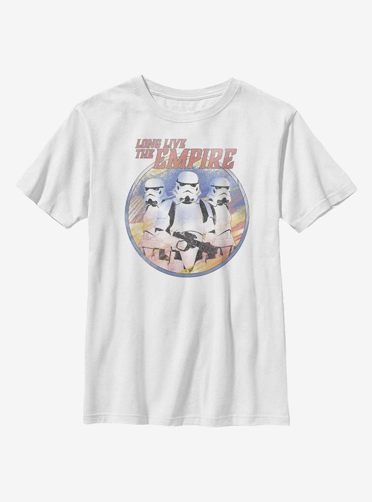 Star Wars the Mandalorian Long Live Empire Youth T-Shirt