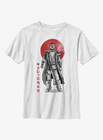 Star Wars The Mandalorian Sumi-E Ink Greef Youth T-Shirt