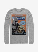 Star Wars The Mandalorian Signed Up For Poster Long-Sleeve T-Shirt