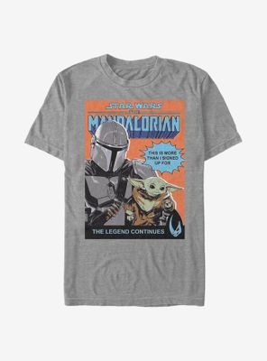 Star Wars The Mandalorian Signed Up For Poster T-Shirt