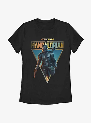 Star Wars The Mandalorian S02 Poster Womens T-Shirt