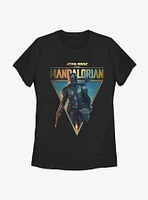 Star Wars The Mandalorian S02 Poster Womens T-Shirt