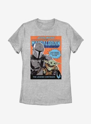Star Wars The Mandalorian Signed Up For Poster Womens T-Shirt