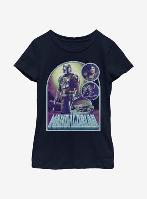 Star Wars The Mandalorian Bounty Jobs Youth Girls T-Shirt