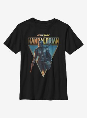 Star Wars The Mandalorian S02 Poster Youth T-Shirt