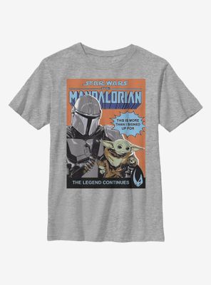 Star Wars The Mandalorian Signed Up For Poster Youth T-Shirt