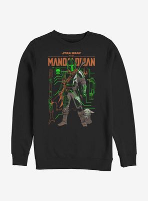 Star Wars The Mandalorian Schemed Up Sweatshirt