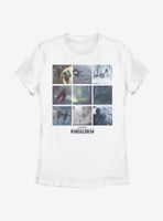 Star Wars The Mandalorian Season 2 Scene Box Up Womens T-Shirt