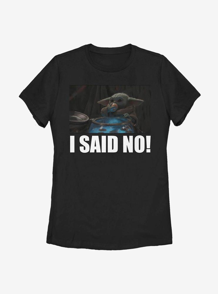 Star Wars The Mandalorian Season 2 Eggs I Said No Womens T-Shirt