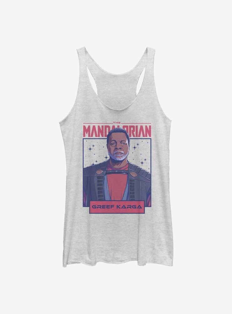 Star Wars The Mandalorian Greef Womens Tank Top