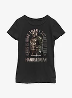 Star Wars The Mandalorian Signed Up Youth Girls T-Shirt