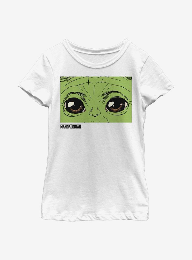 Star Wars The Mandalorian These Eyes Youth Girls T-Shirt