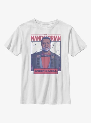 Star Wars The Mandalorian Greef Youth T-Shirt