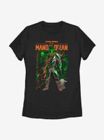 Star Wars The Mandalorian Schemed Up Womens T-Shirt