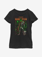 Star Wars The Mandalorian Schemed Up Youth Girls T-Shirt