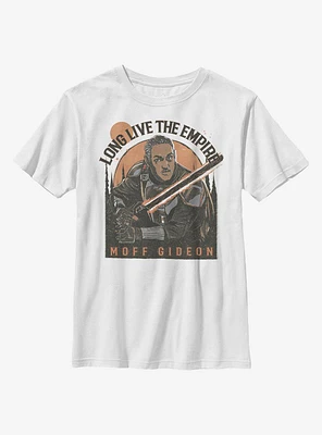 Star Wars The Mandalorian Long Live Empire Youth T-Shirt