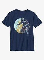 Star Wars The Mandalorian Moon-dalorian Youth T-Shirt