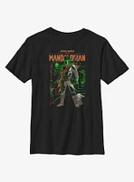 Star Wars The Mandalorian Schemed Up Youth T-Shirt