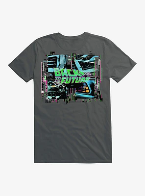 Back To The Future Neon DeLorean Motor T-Shirt
