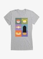 Nick 90's Characters Girls T-Shirt