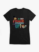Nick 90's Is My Hair Girls T-Shirt