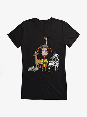 Wild Thornberrys Animal Group Girls T-Shirt