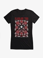 Alkaline Trio Roses Girls T-Shirt