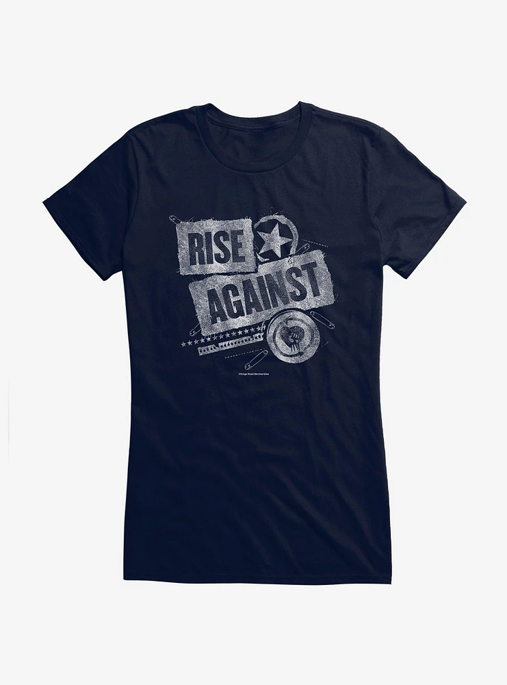 Rise Against Patched Up Girls T-Shirt