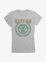 Sleeping With Sirens Dagger Crest Girls T-Shirt