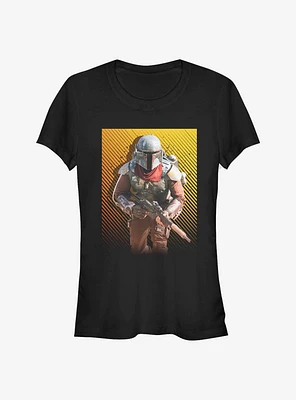 Star Wars The Mandalorian Solo Marshal Girls T-Shirt