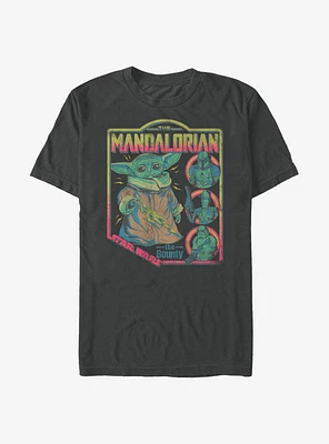 Star Wars The Mandalorian Child Bounty Poster T-Shirt
