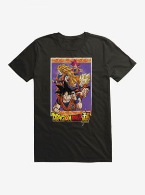 Dragon Ball Super Goku Transformations T-Shirt