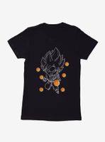 Dragon Ball Super Chibi Goku Saiyan Womens T-Shirt