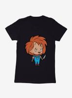 Chucky Animated Evil Womens T-Shirt