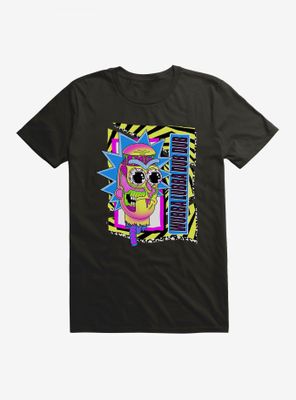 Rick And Morty Neon Wubba Lubba Dub T-Shirt