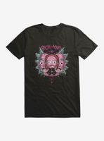 Rick And Morty Psychedlic Split Head T-Shirt