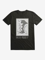 Rick And Morty Portal Portrait T-Shirt